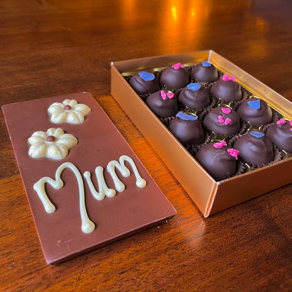 Mother's Day Bar with Rose & Violet Creams